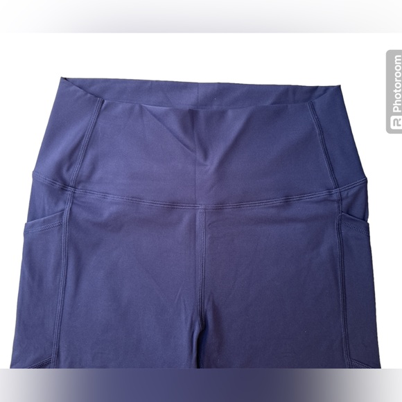 ZYIA Navy Pocket Brilliant Hi-Rise Capri 20” (8-10) NWT 5096 - Picture 8 of 14